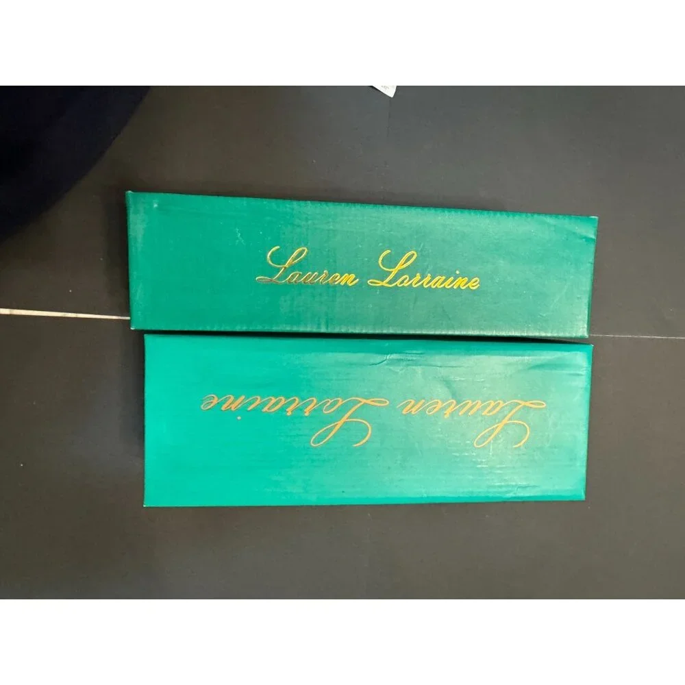 Lauren Lorraine 2 Pack Womens Sandals Tampa Clear & Jade Black Size 10 - Picture 5 of 8
